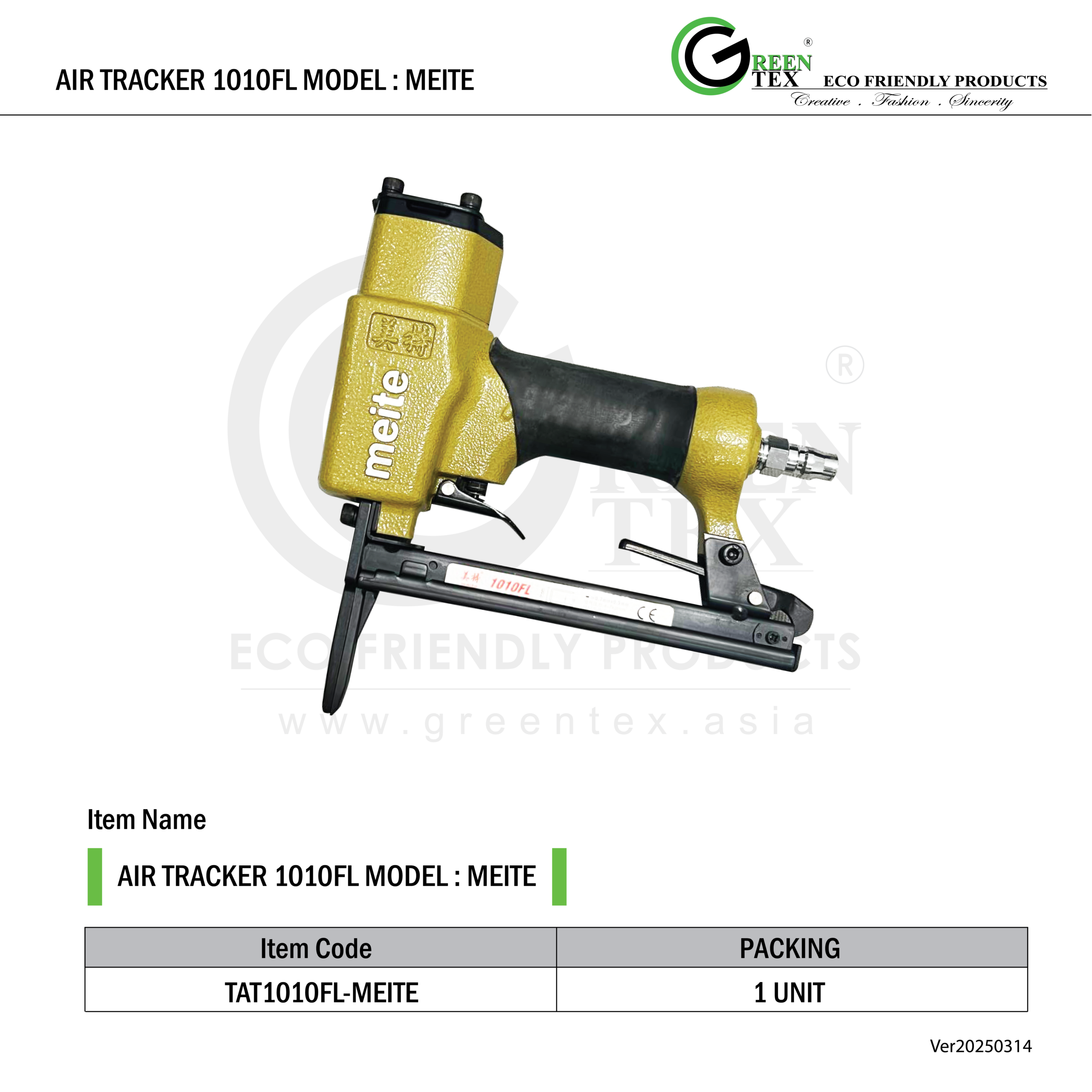 AIR TRACKER 1010FL MODEL : MEITE