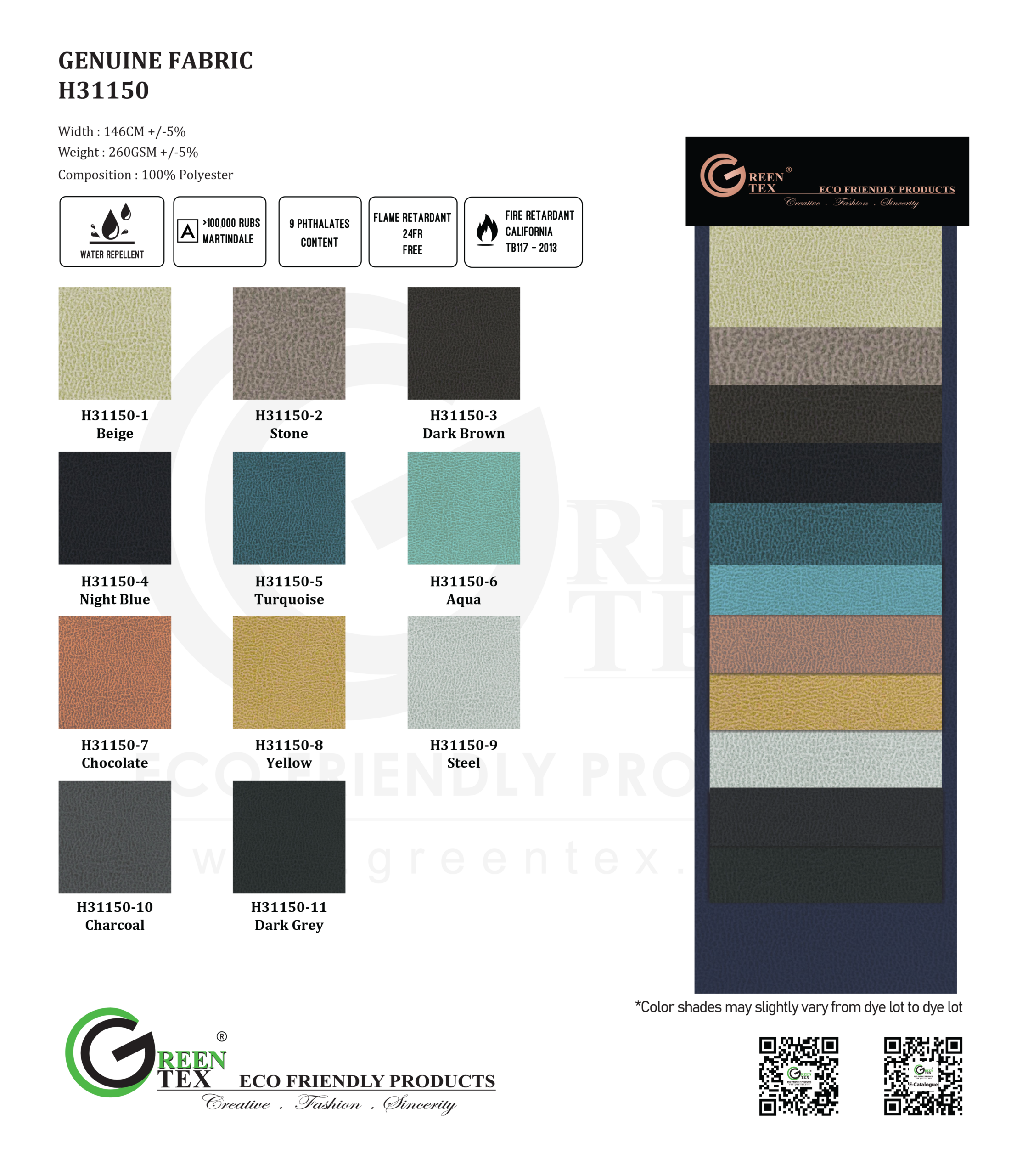 GENUINE FABRIC H31150