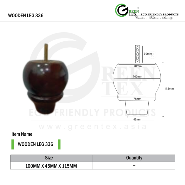 WOODEN LEG 336